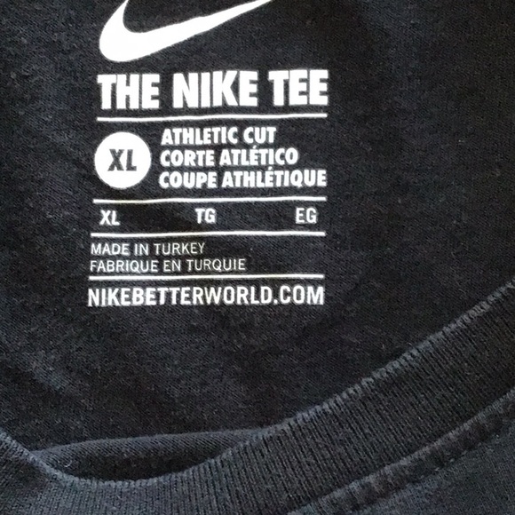 Nike /Ousadia Alegria T-Shirt Tee Men’s XL Short Sleeve black T-shirt. - Picture 6 of 11